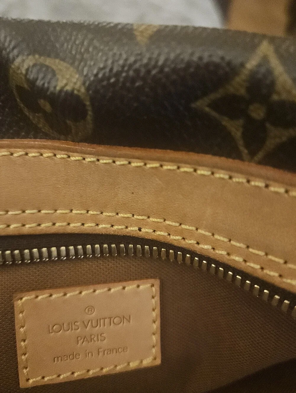 Louis Vuitton Brown Monogram Travel Shoulder Bag